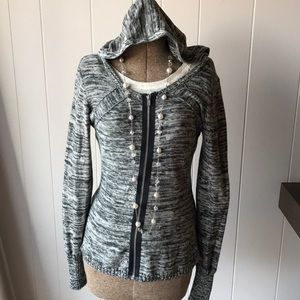 🆕Brand New!! Hang Ten knitted top with hood